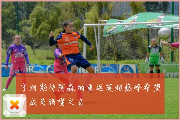 亨利期待阿森纳重返英超巅峰希望不成乌鸦嘴之言